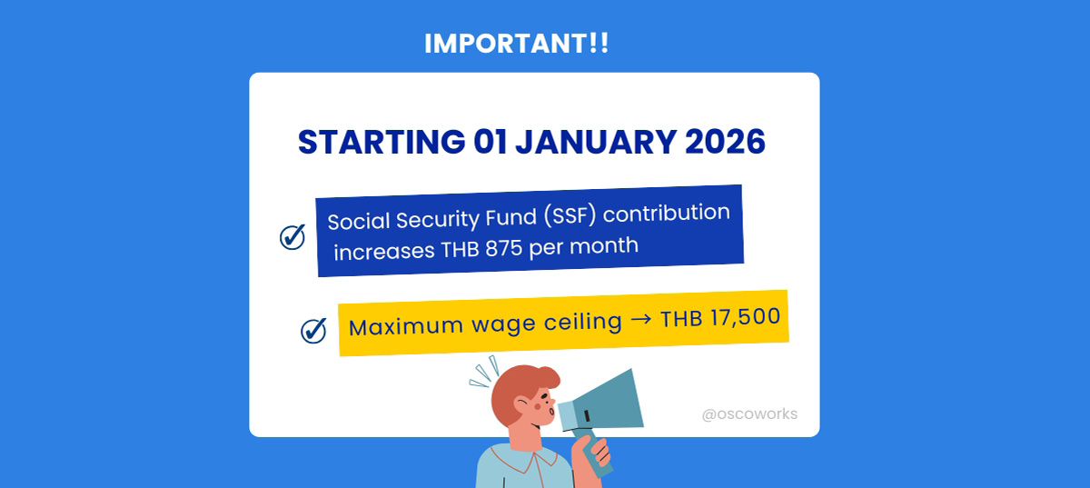 SSO Thailand Oscoworks Professional HR& Payroll Services & Thai Visa Work Permit Consulting 2026 Thailand EOR PEO